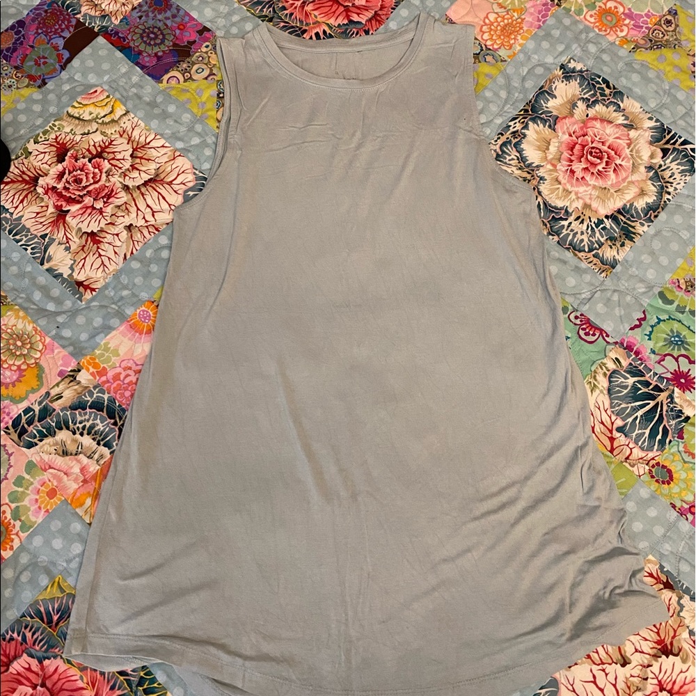 baby blue TARGET tank top